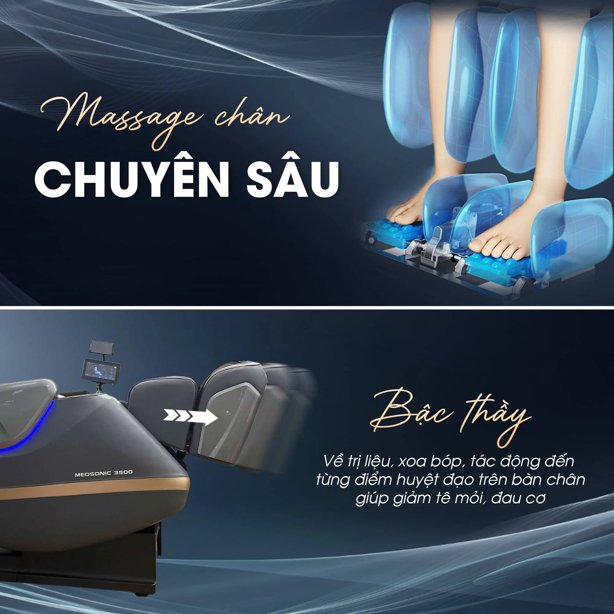 Massage chân