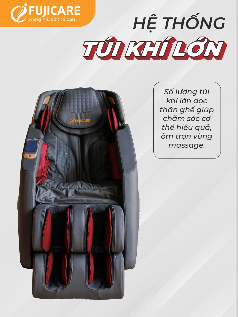 Massage túi khí chân