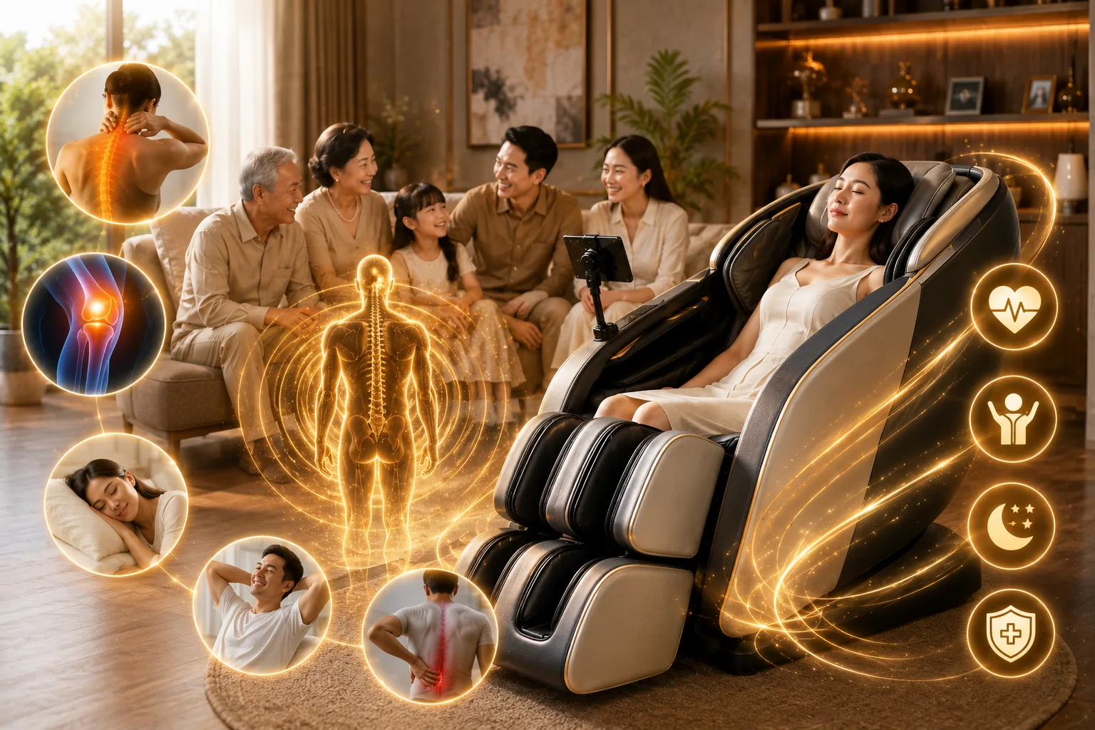 Ghế Mát Xa Trị Liệu