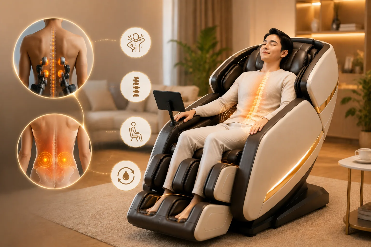 Công Dụng Ghế Mát Xa Toàn Thân