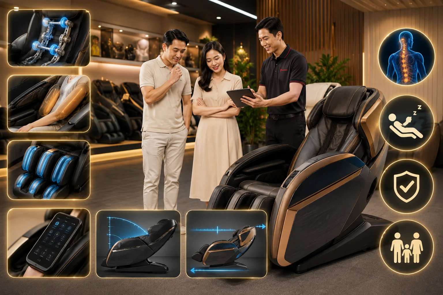 Ghế Mát Xa Trị Liệu