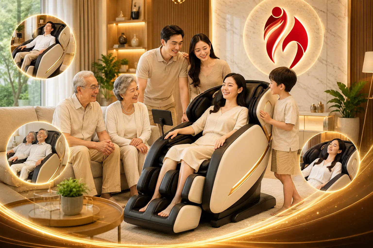 Ghế Massage Cao Cấp Chính Hãng
