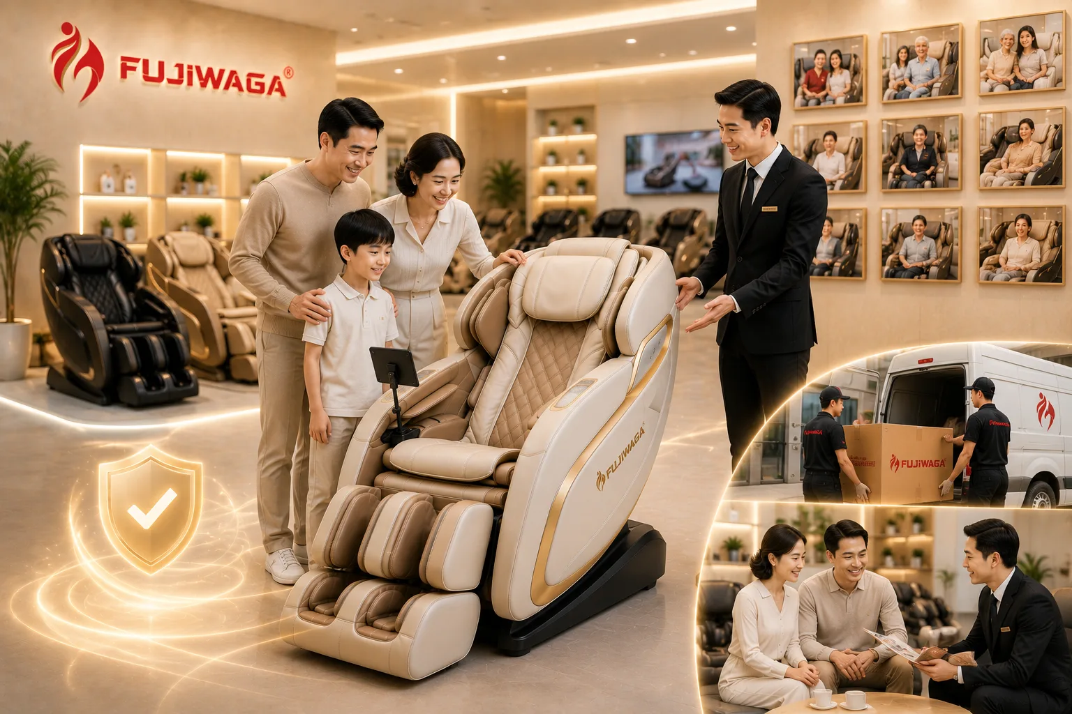 Đại Lý Ghế Massage