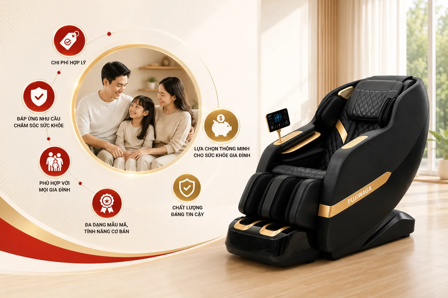 Ghế Mát Xa Giá Rẻ