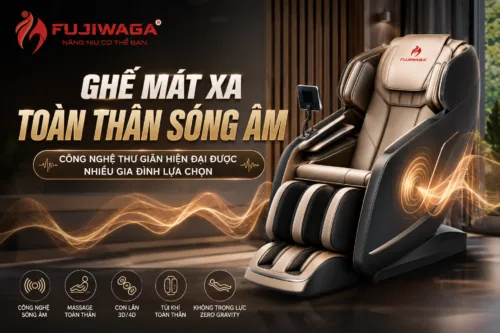 Ghế Mát Xa Toàn Thân Sóng Âm