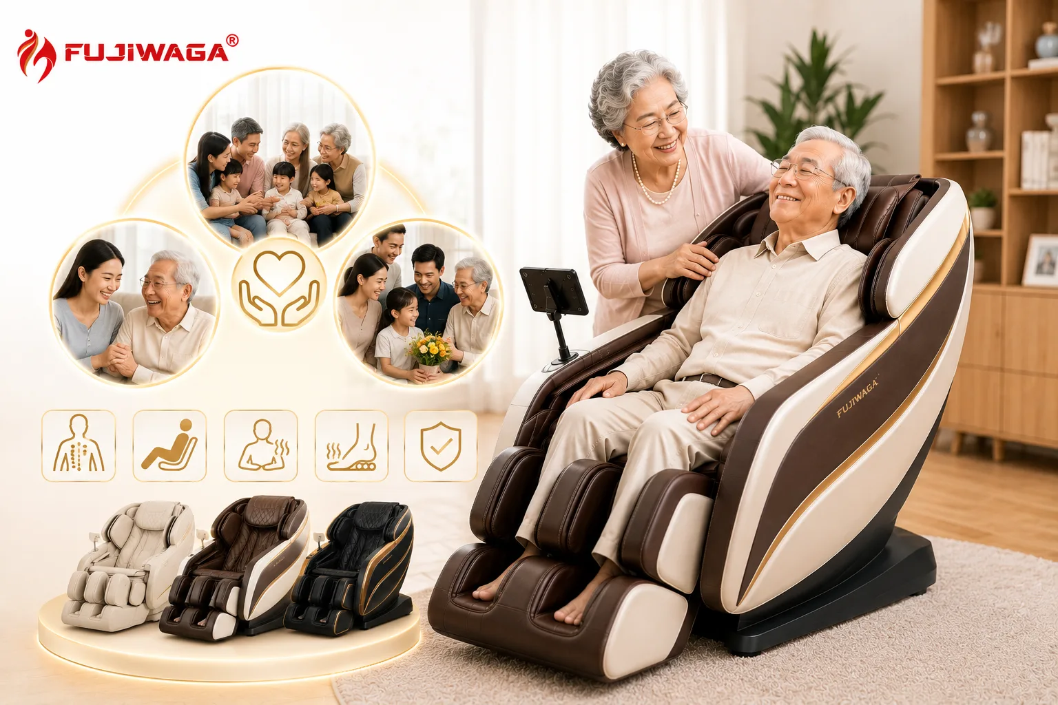 Ghế Mát Xa Cho Người Già