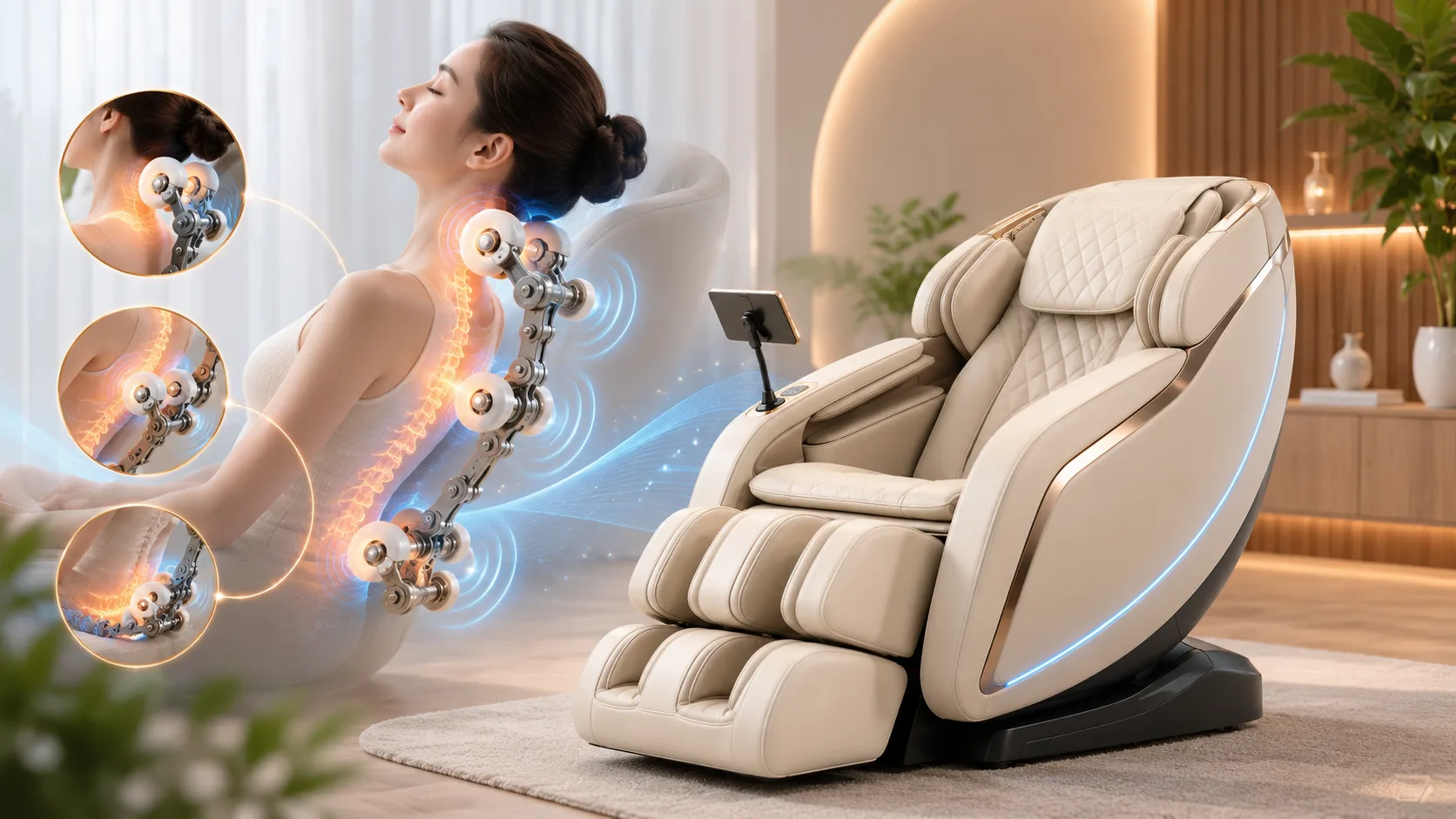 Ghế Massage Phù Hợp Với Ông Bà Bố Mẹ