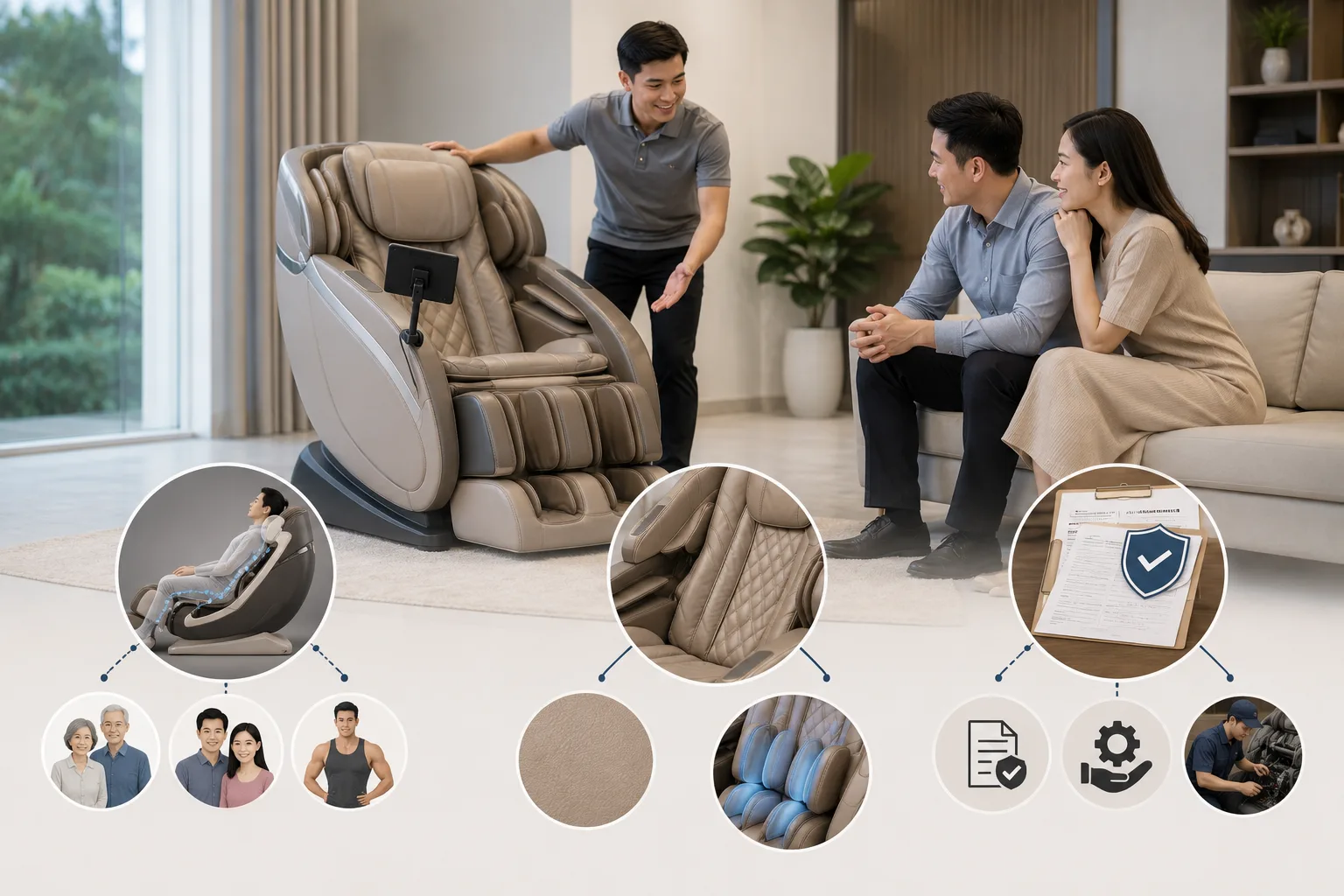 Mua Ghế Massage Toàn Thân