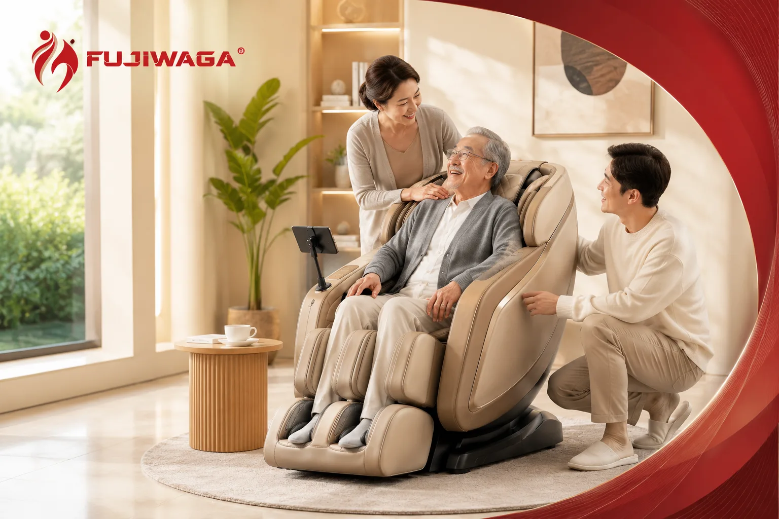 Ghế Massage Phù Hợp Với Ông Bà Bố Mẹ