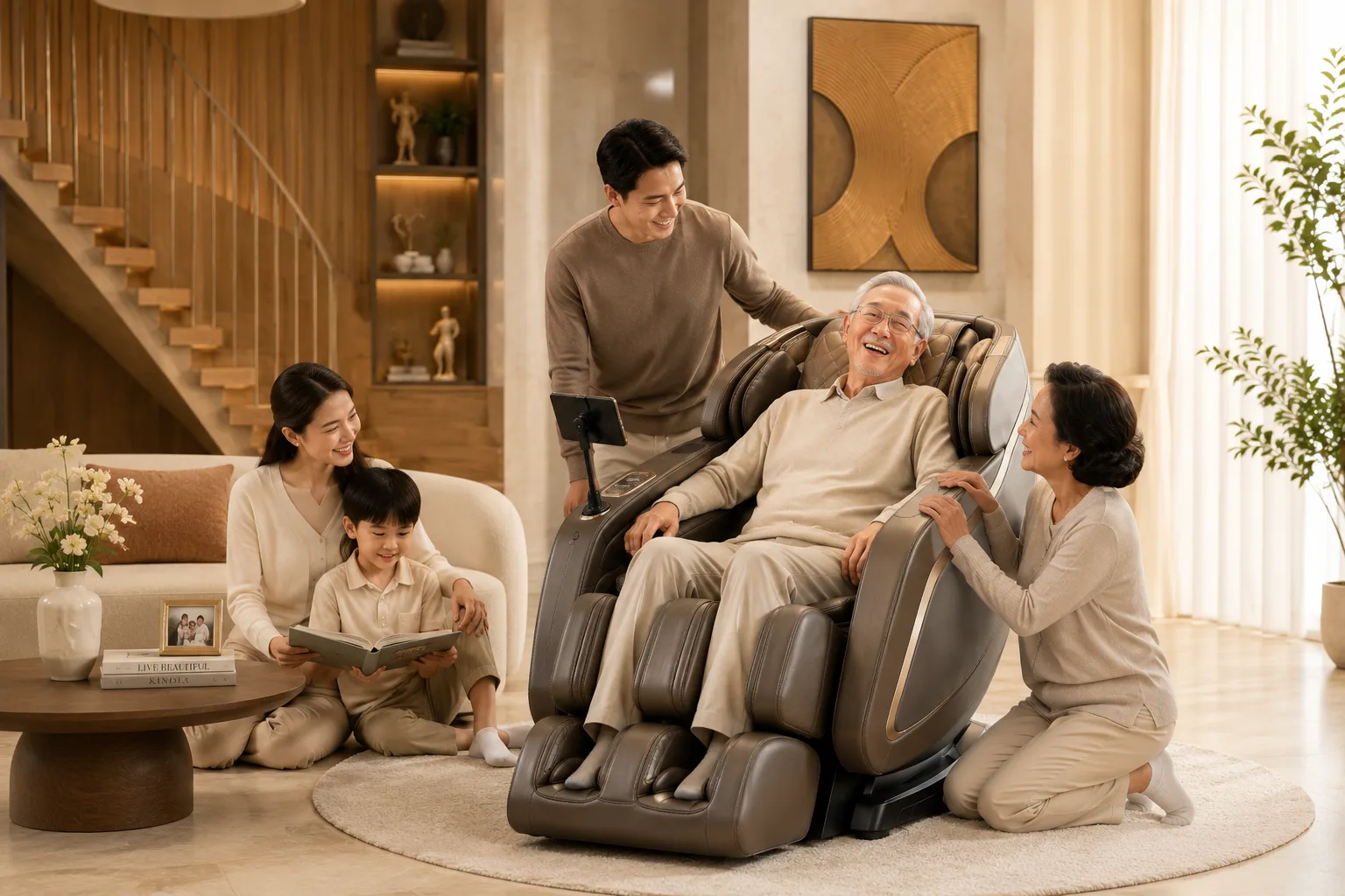 Ghế Massage Trị Liệu Tại Nhà