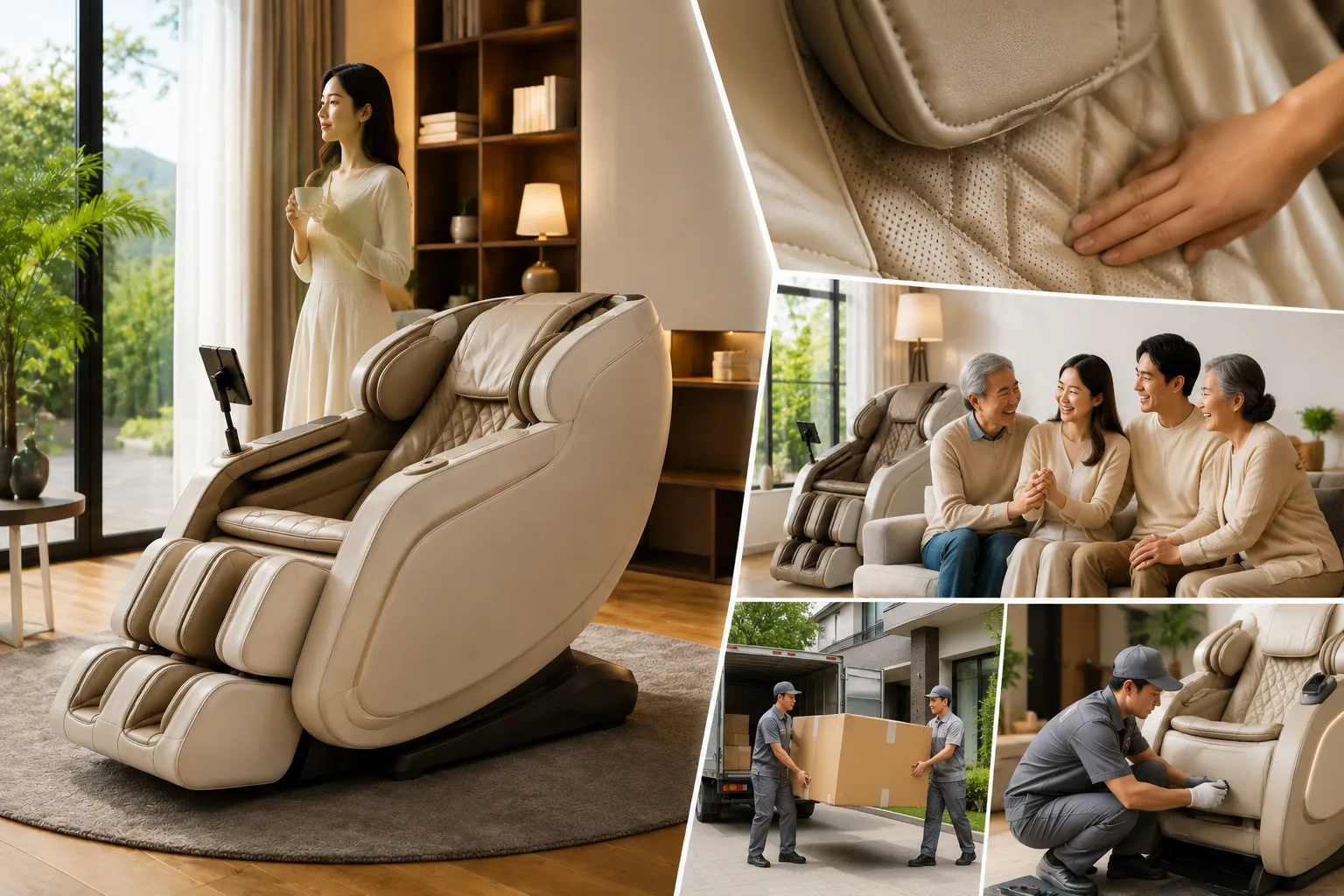 Ghế Massage Giảm Thoái Hóa Cột Sống