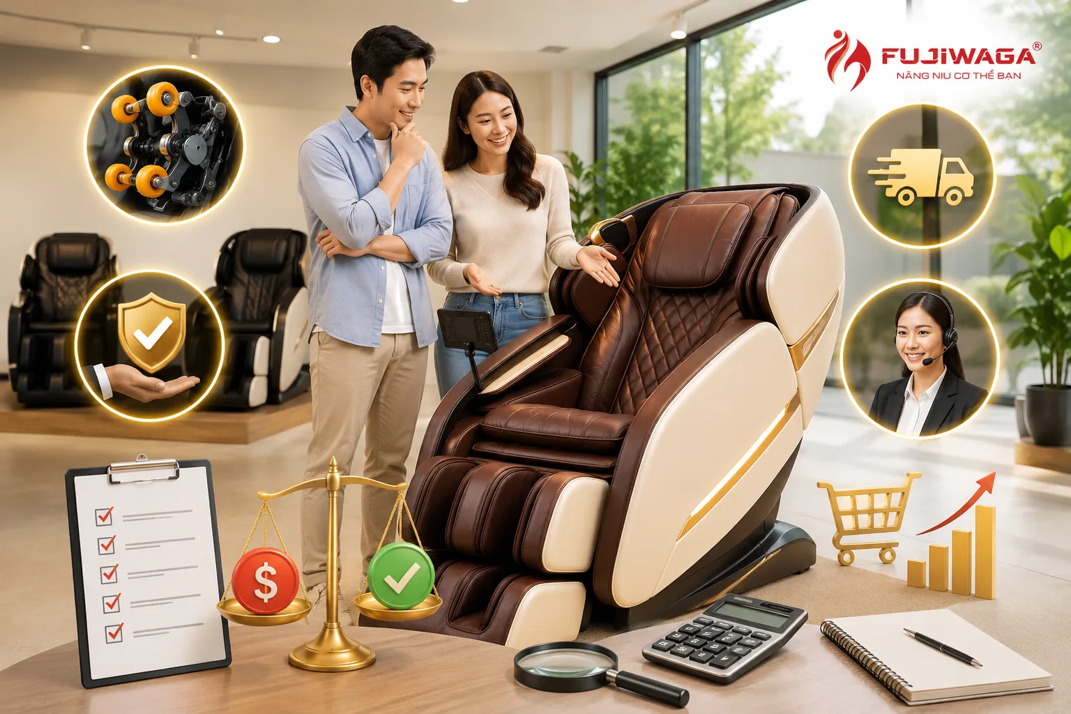  GIÁ CÁC LOẠI GHẾ MASSAGE