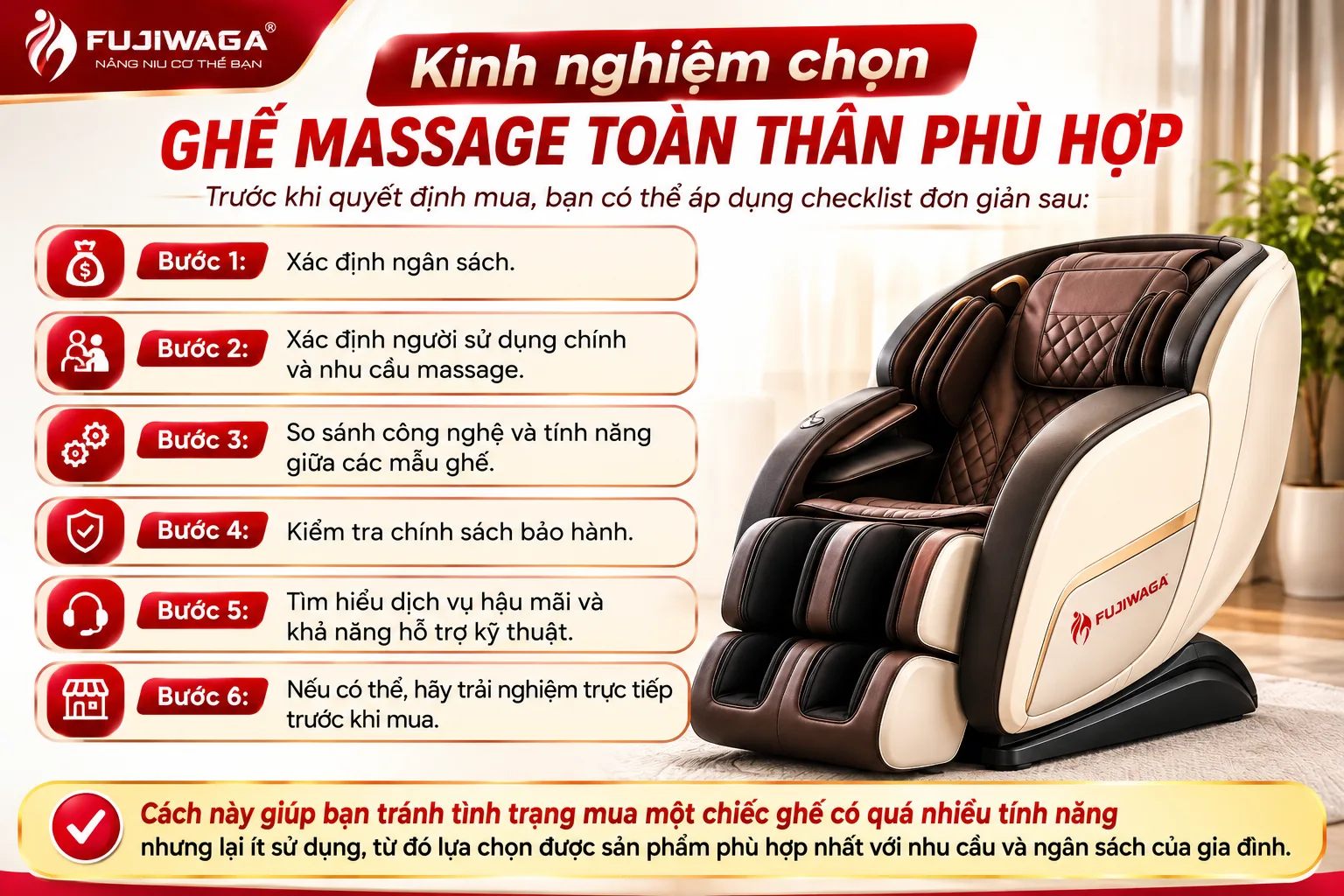 Ghế Massage Toàn Thân Hãng Nào Tốt
