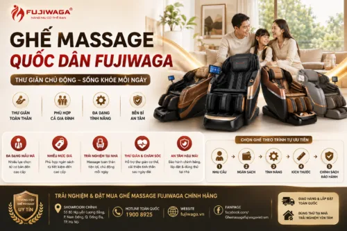 ghế massage quốc dân Fujiwaga
