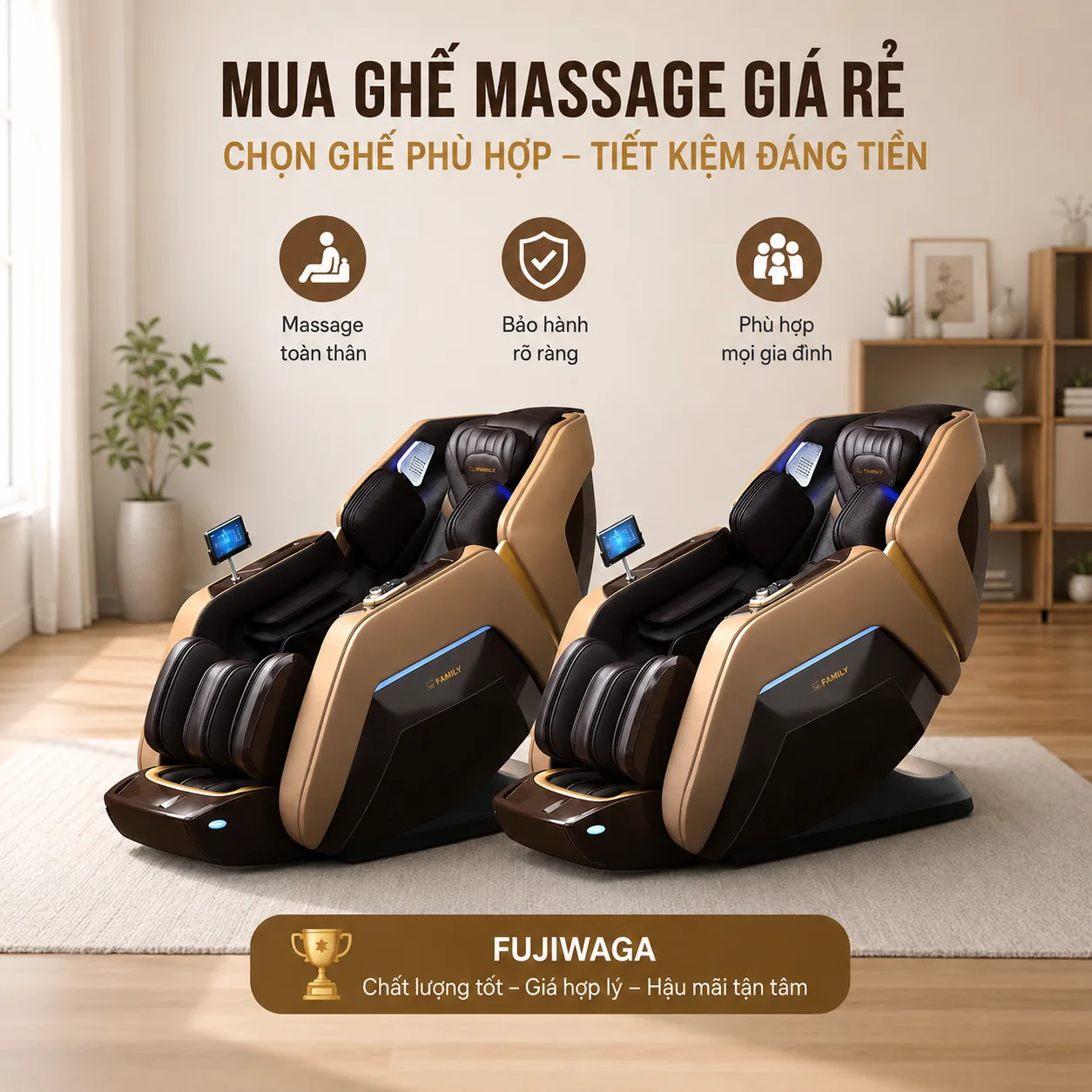 ghế massage giá rẻ 