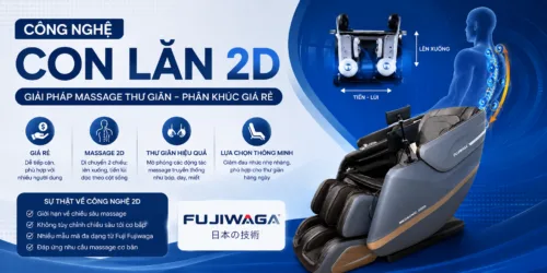 Công Nghệ Con Lăn Massage 2D