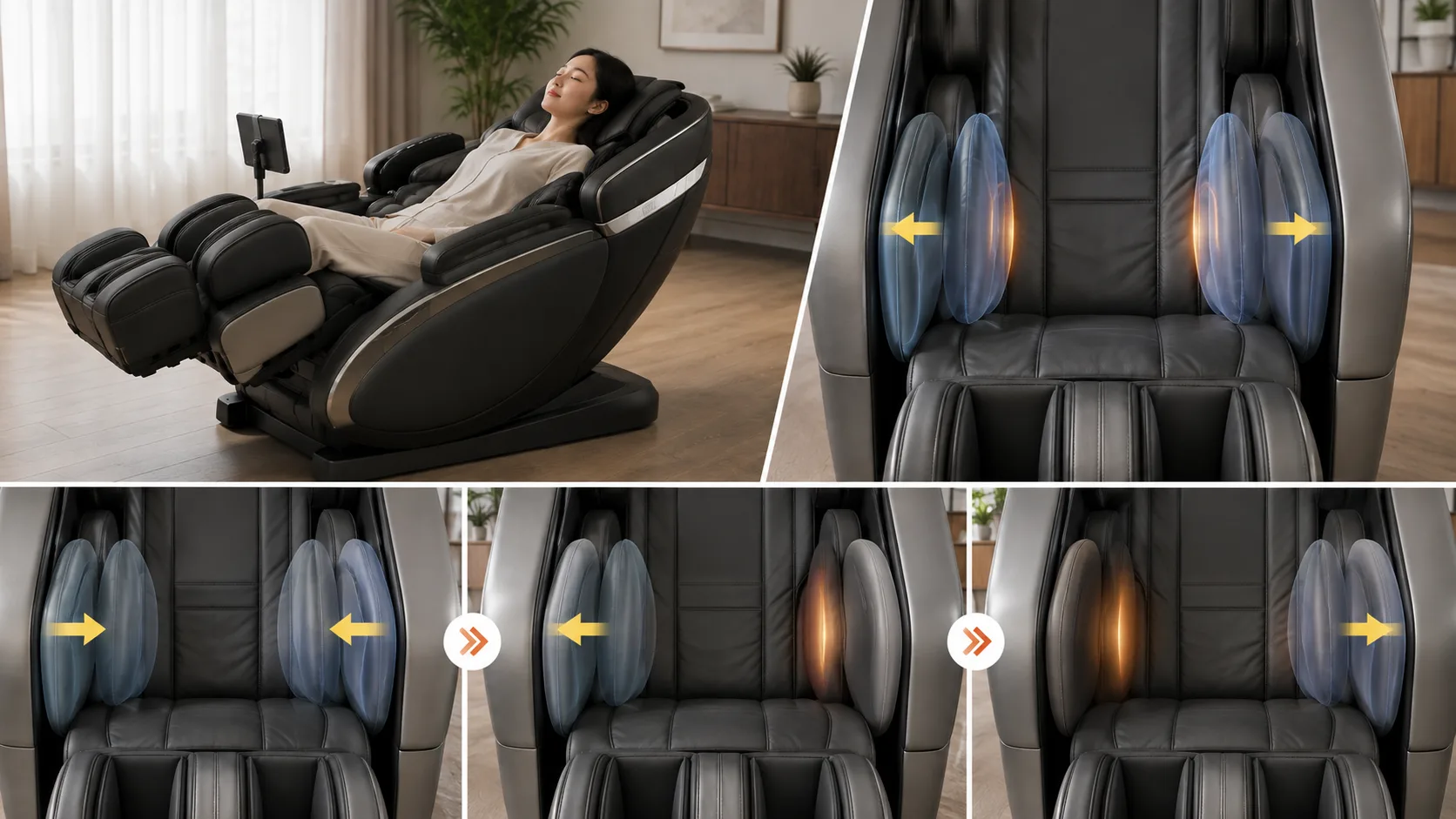 Ghế Massage Cao Cấp Nắn Chỉnh Cột Sống