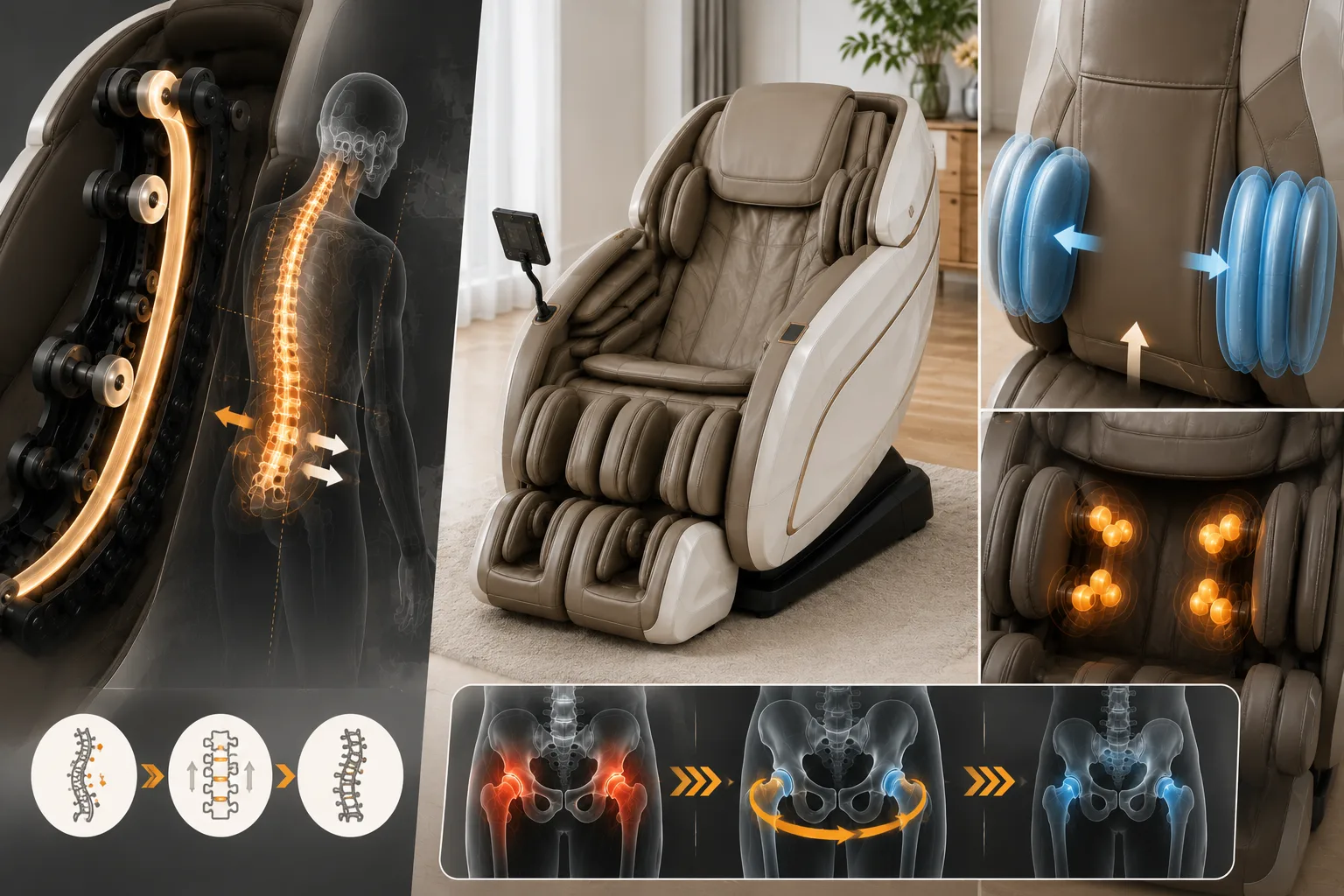 Ghế Massage Cho Người Lái Xe