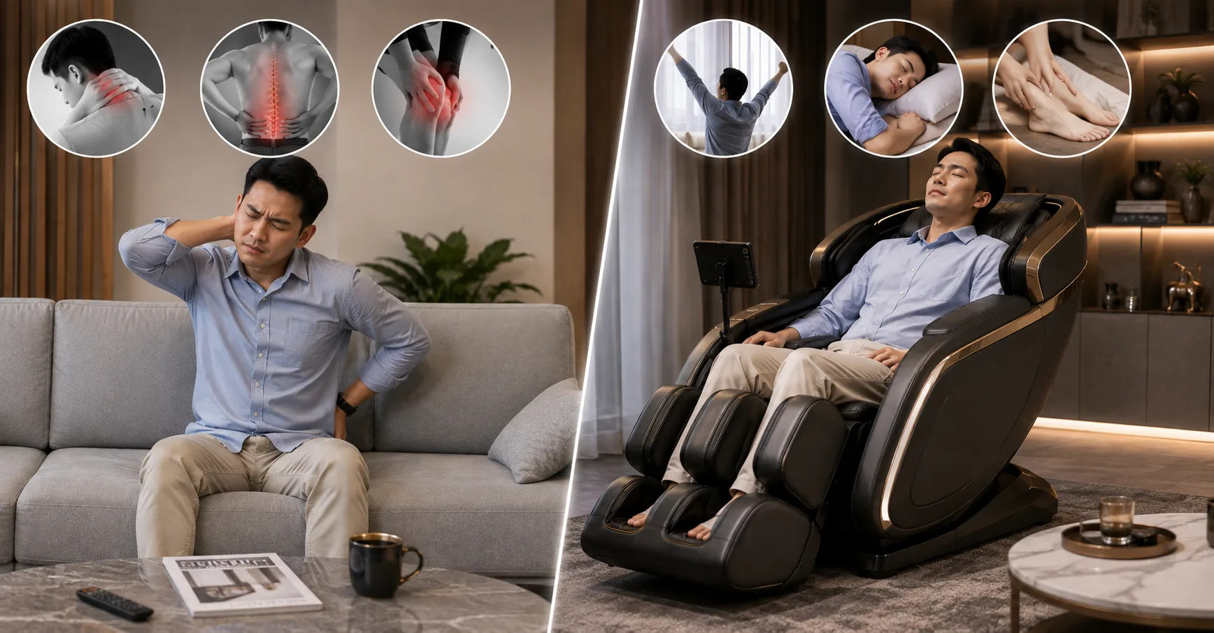 Ghế Massage Cao Cấp Sang Trọng