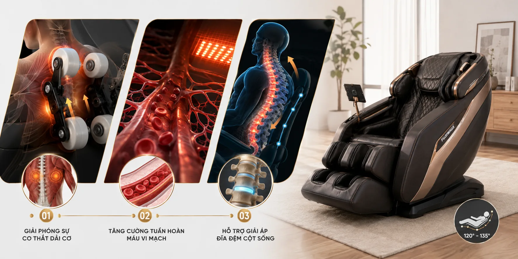 Ghế Massage Trị Liệu