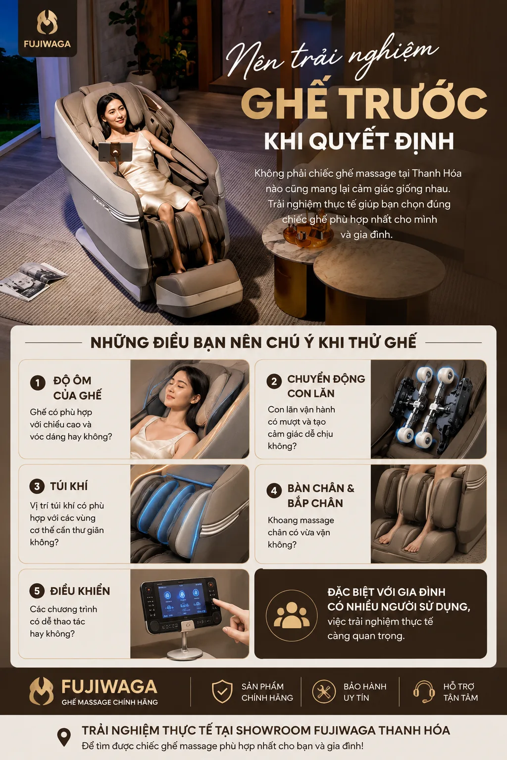 ghế massage tại Thanh Hóa