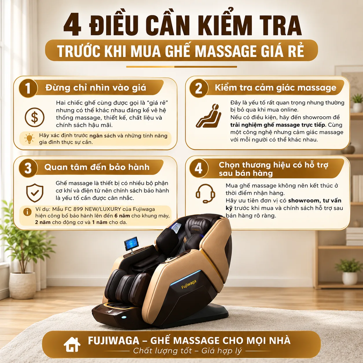 ghế massage giá rẻ 