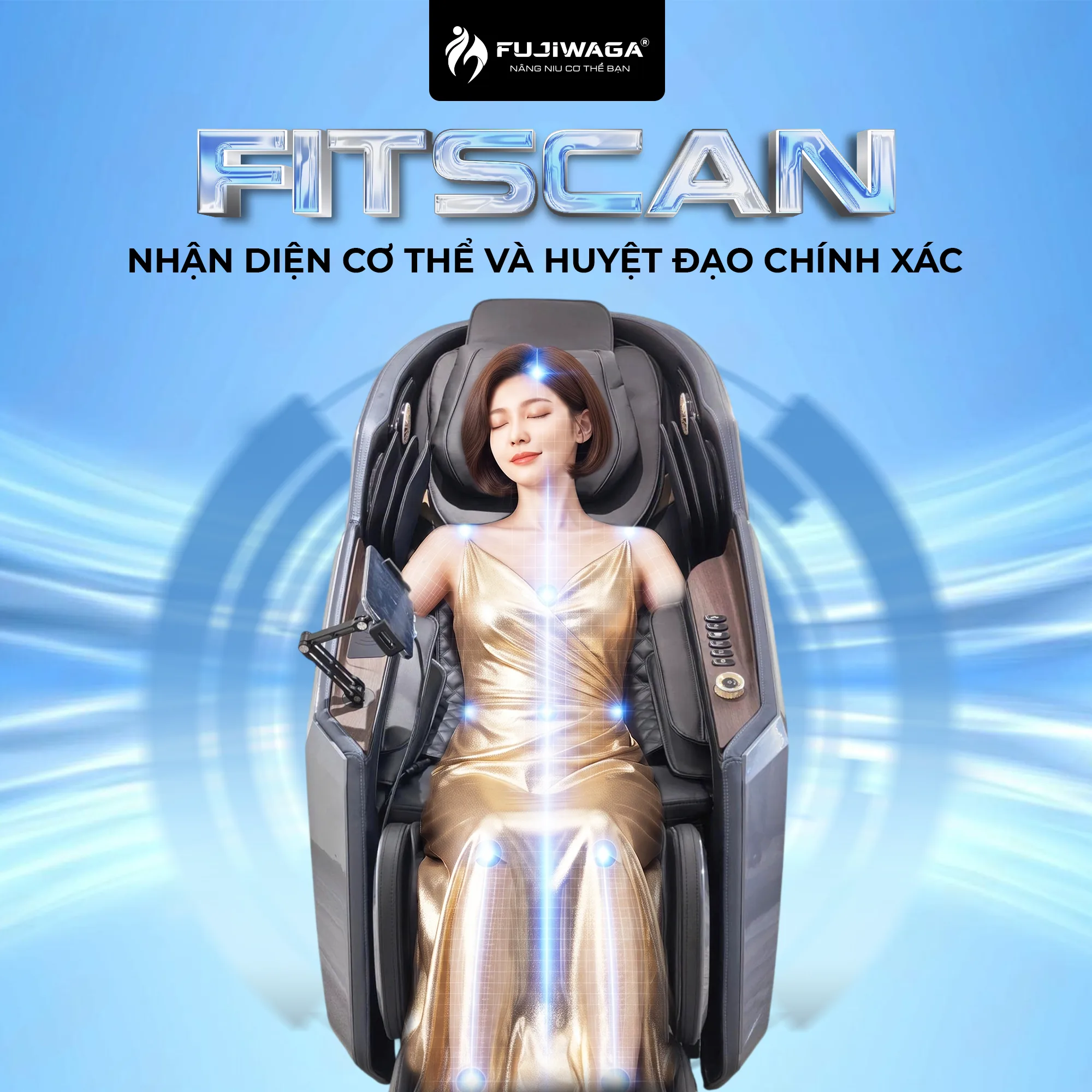 Công nghệ FitScan dò quét cơ thể