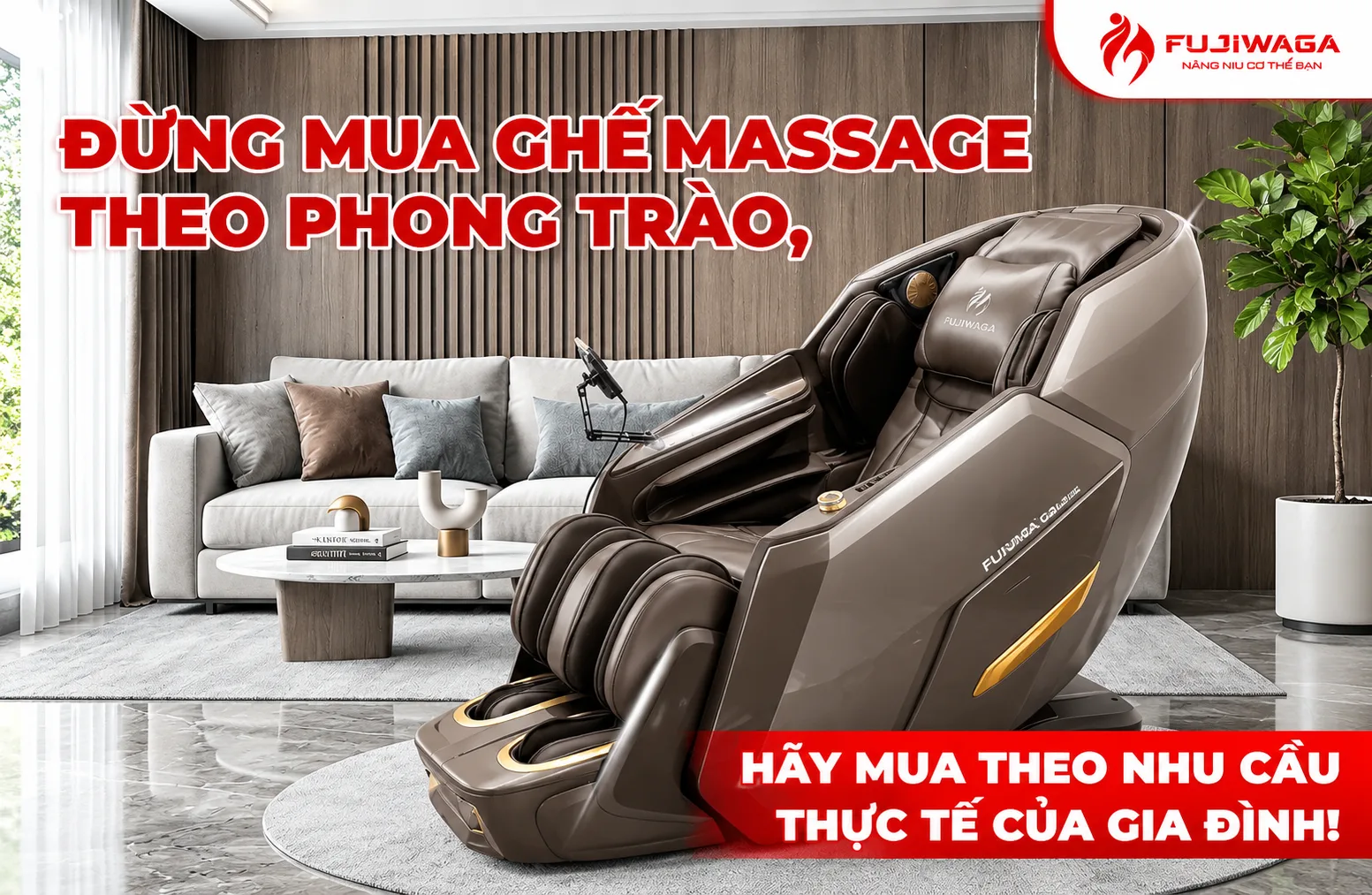 Đừng Mua Ghế Massage Theo Phong Trào