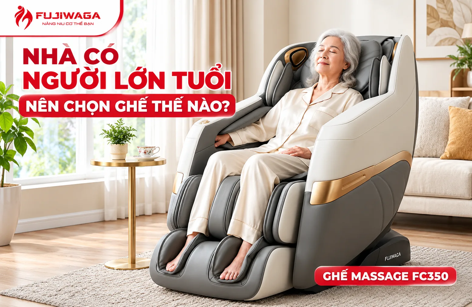 Nhà Có Người Lớn Tuổi Nên Chọn Ghế Thế Nào