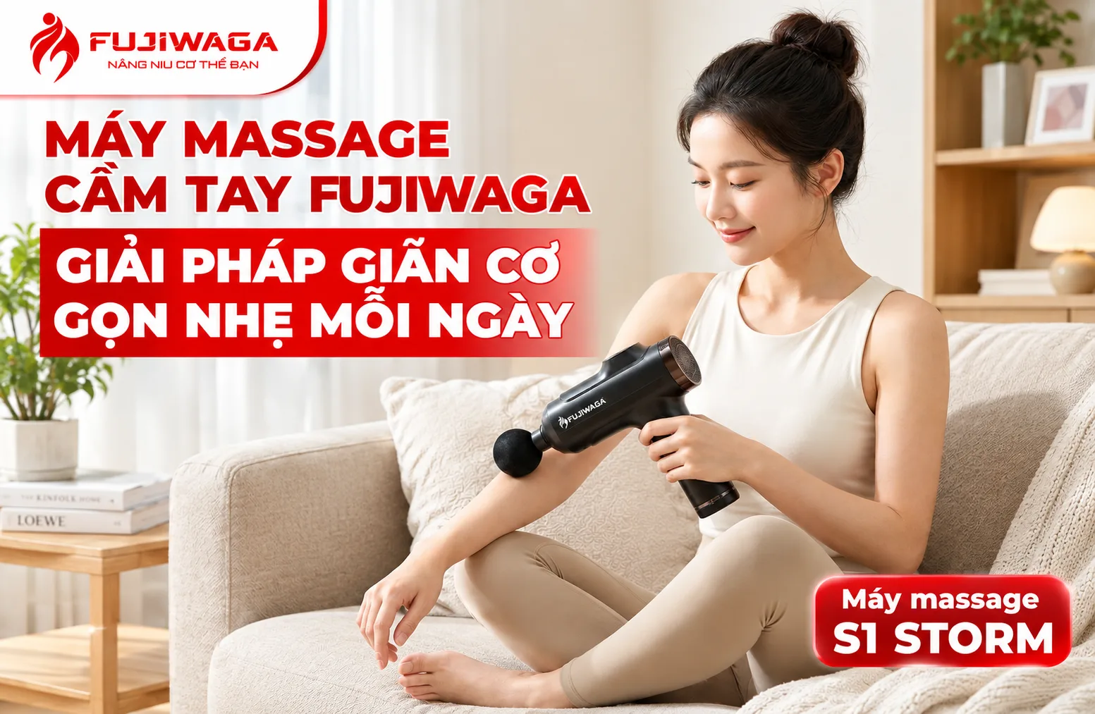 Máy Massage Cầm Tay Fujiwaga
