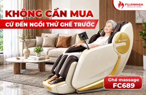 Không Cần Mua Cứ Đến Ngồi Thử Ghế Trước