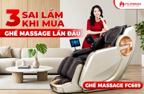 3 Sai Lầm Khi Mua Ghế Massage Lần Đầu