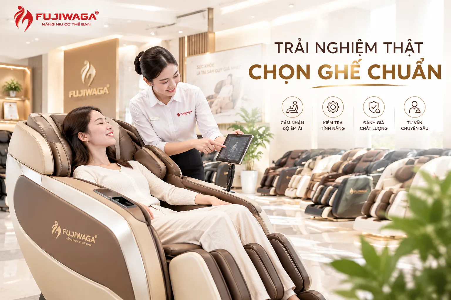 Vì Sao Khách Chọn Mua Ghế Massage Tại Showroom