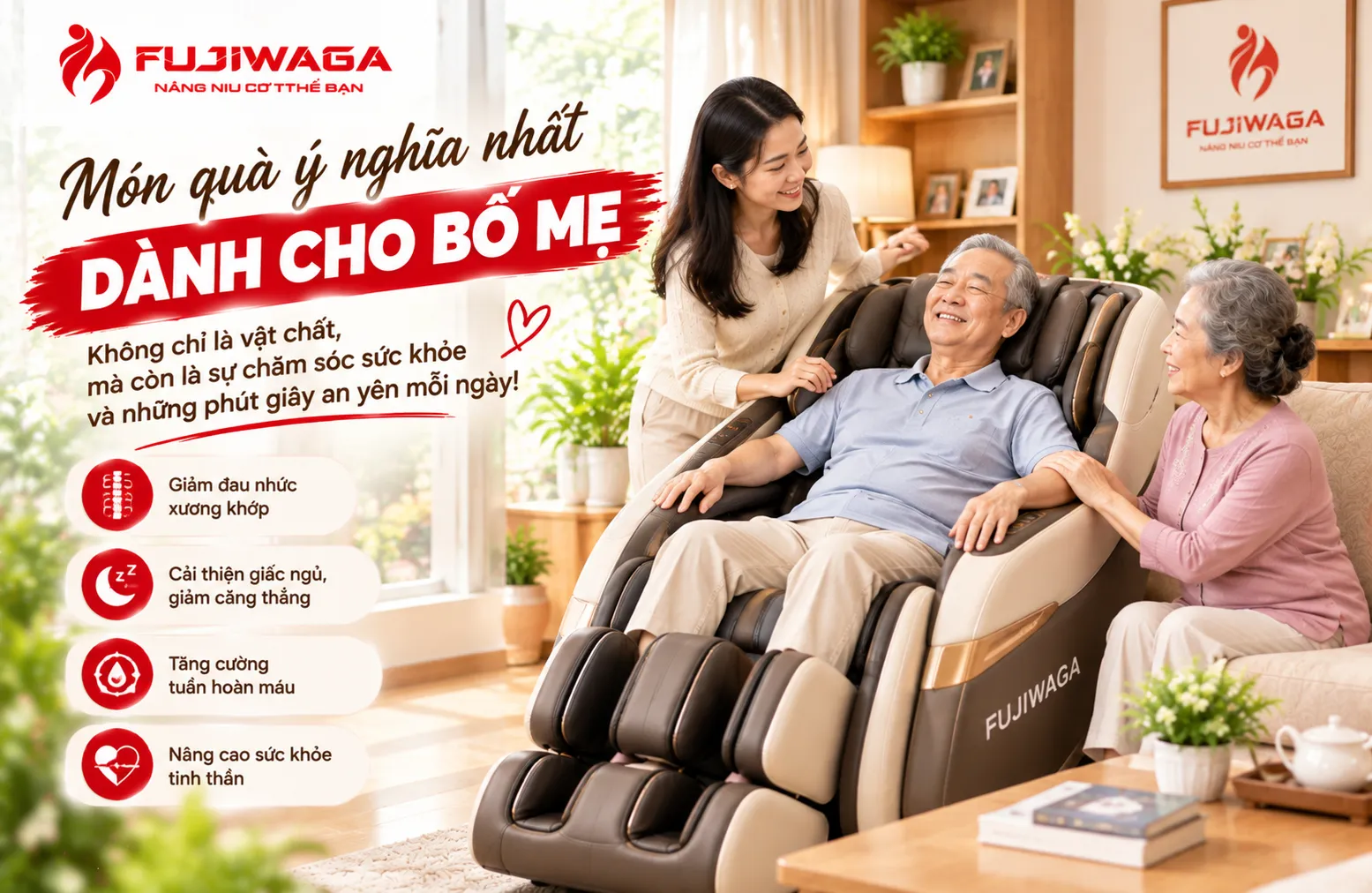 Sức khỏe bố mẹ bạn đang như thế nào