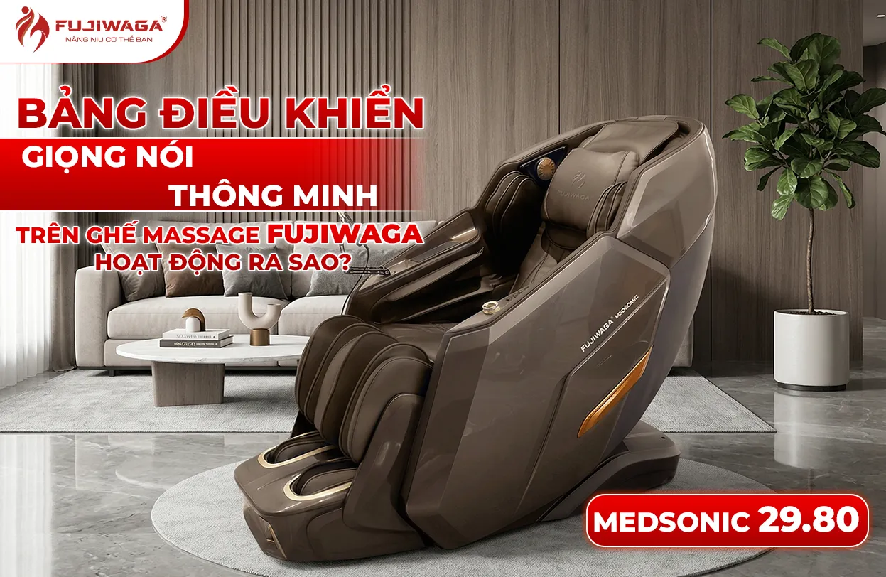 ghế massage điều khiển giọng nói